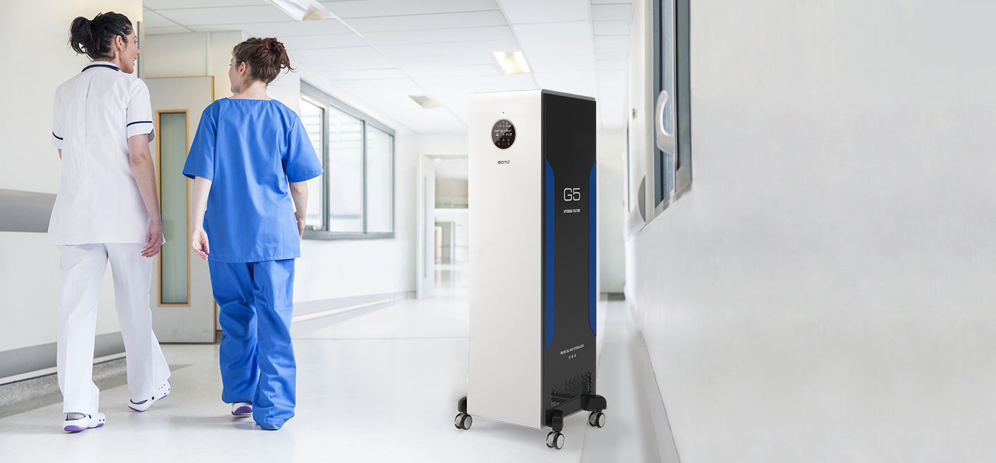 SOTO premium air purifier, ideal choice of medical professionals